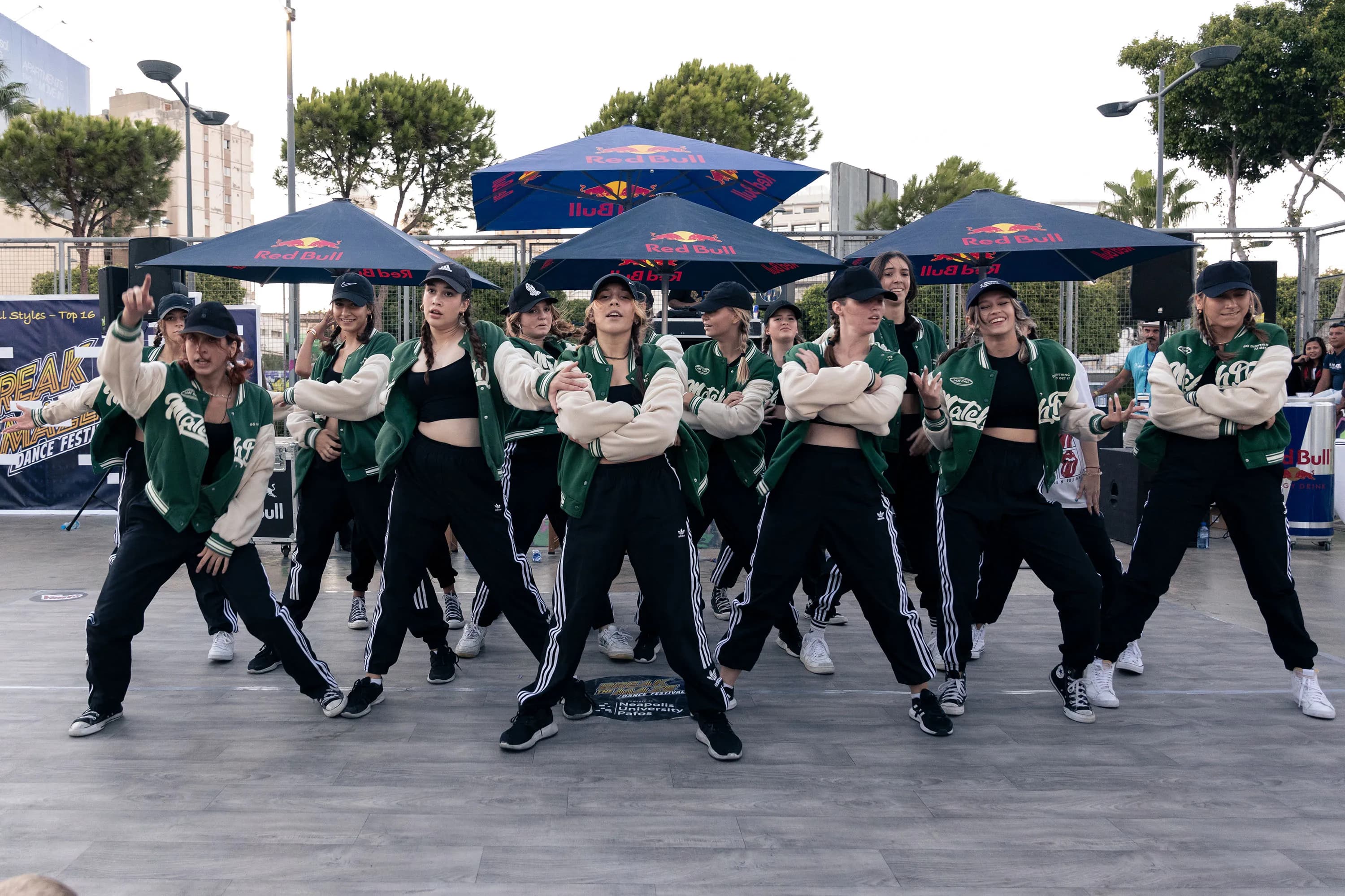 Athletes training in Cyprus