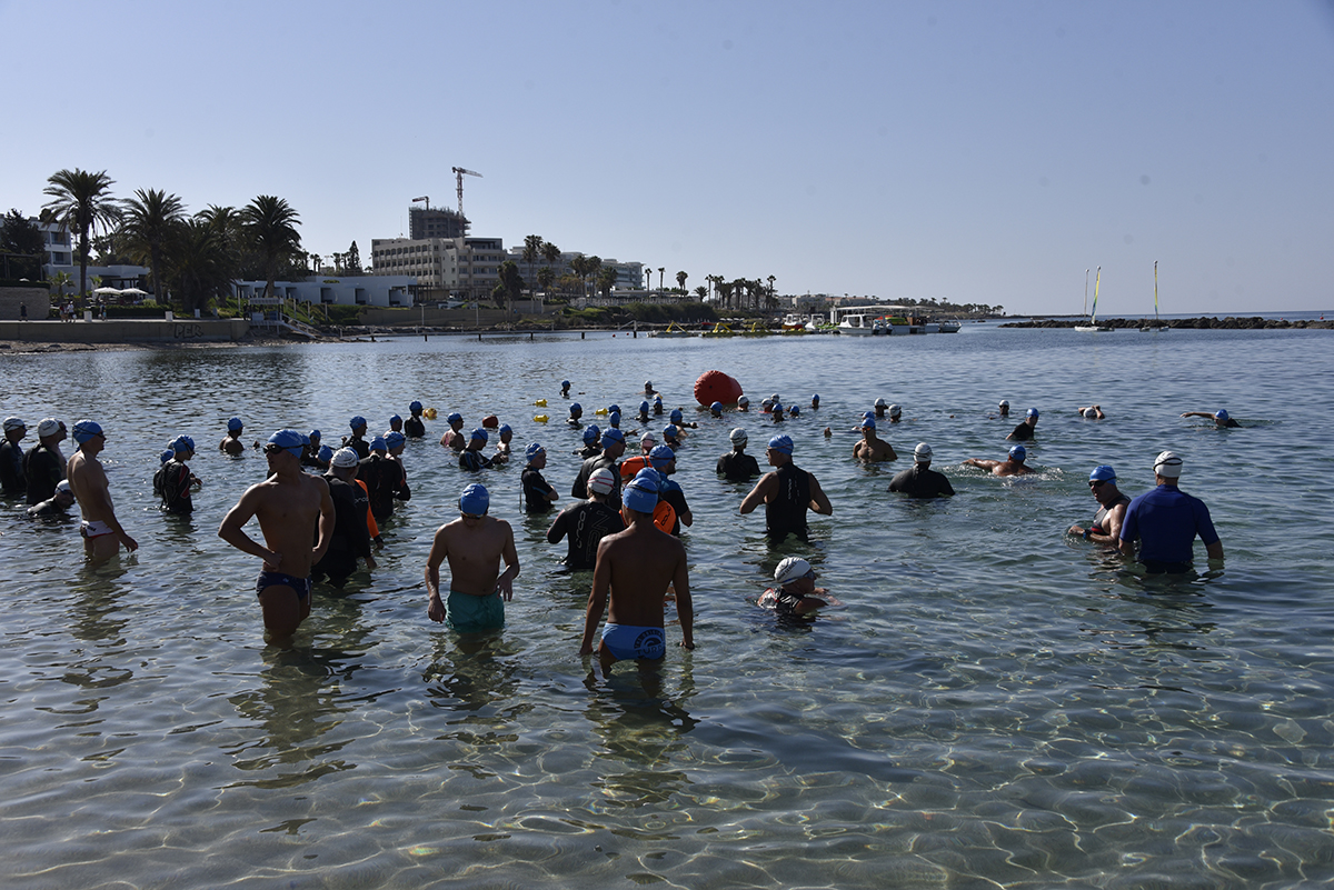 Cyprus Swimming Series at Alykes Beach, Paphos